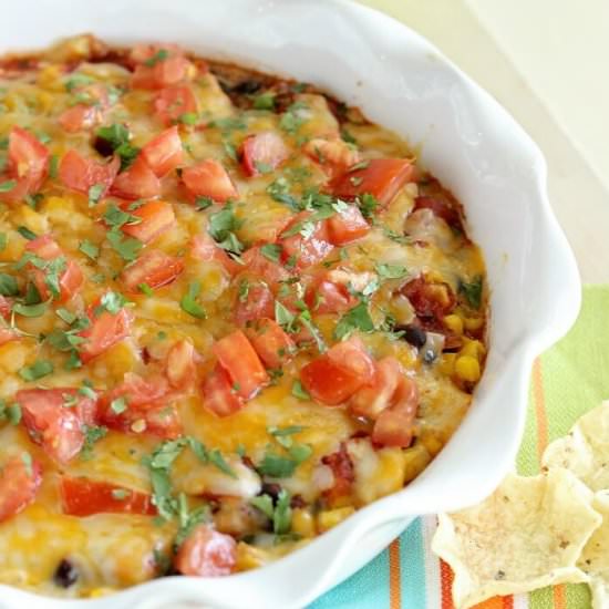 Southwestern Bean & Cheese Dip