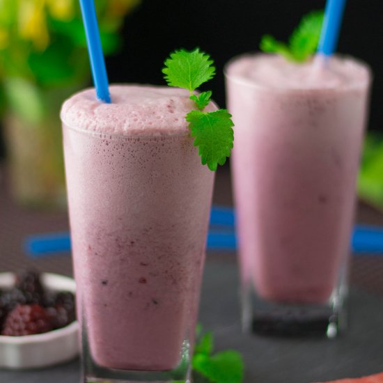 Blackberry Watermelon Smoothie