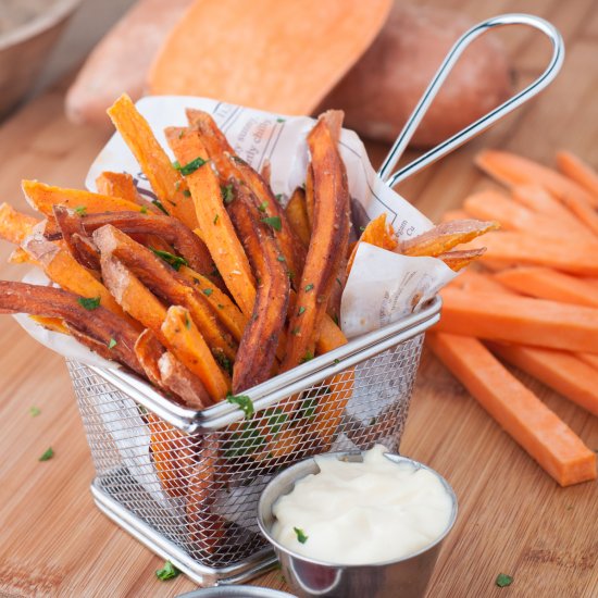 Seasoned Sweet Potato Fries