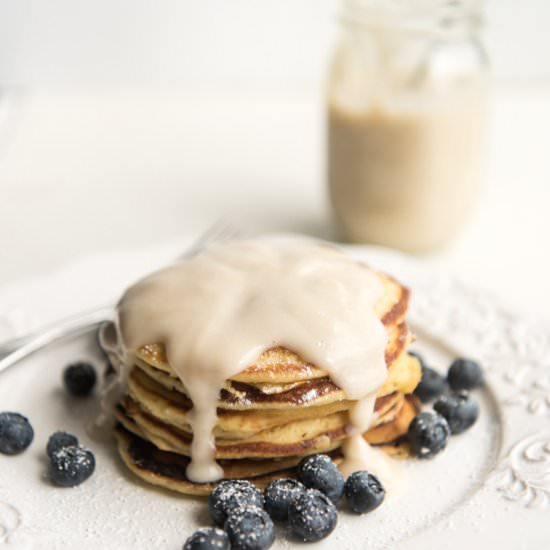 Lemon Ricotta Coconut Pancakes