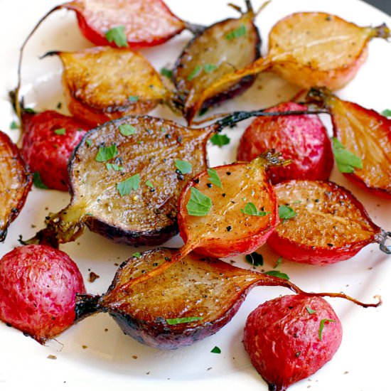 Roasted Radishes