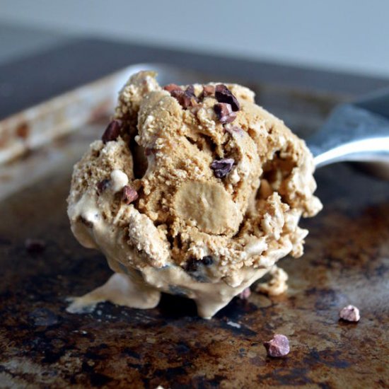 Coffee Caramel Crunch Ice Cream