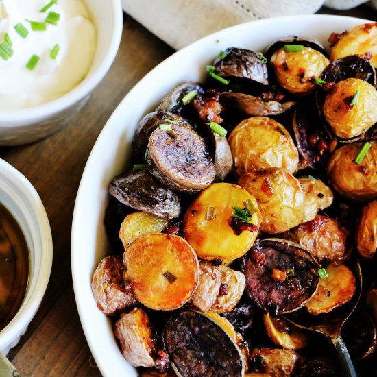 Roasted Baby Potato Salad