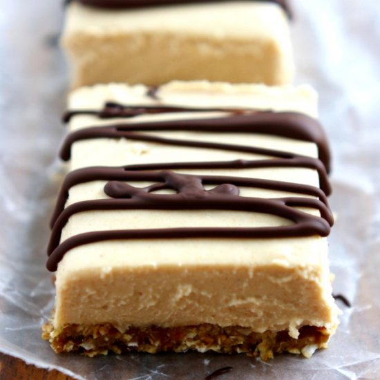 No Bake Peanut Butter Cream Bars