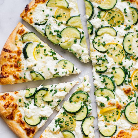 Zucchini Pizza