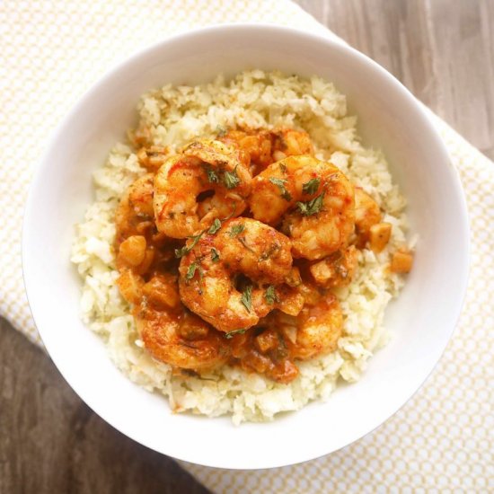 Paleo Paprika Garlic Shrimp