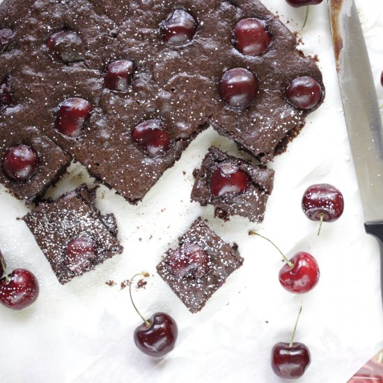 Cocoa Cherry Brownies