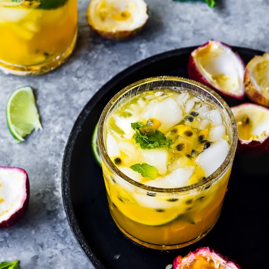 Passion Fruit Caipiroska