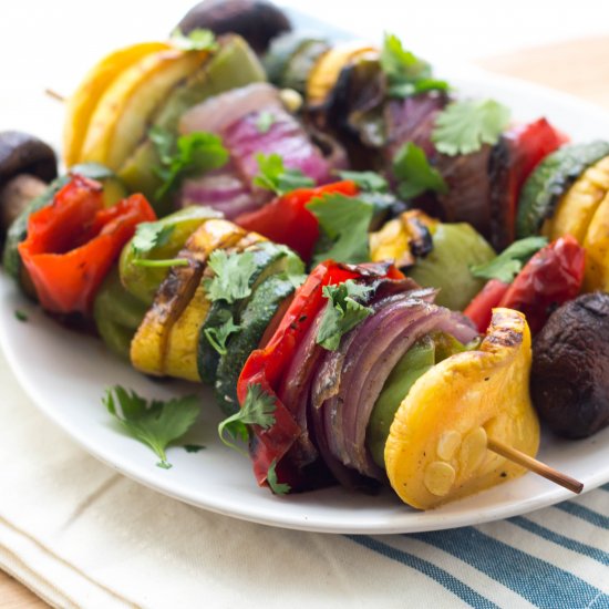 Grilled Vegetable Skewers