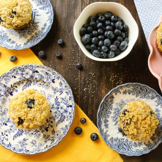 Ricotta Blueberry Muffins