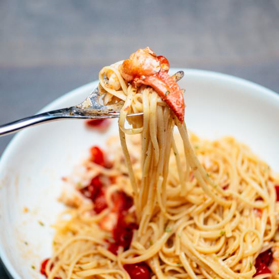 Perfect Simple Italian Lobster Pasta