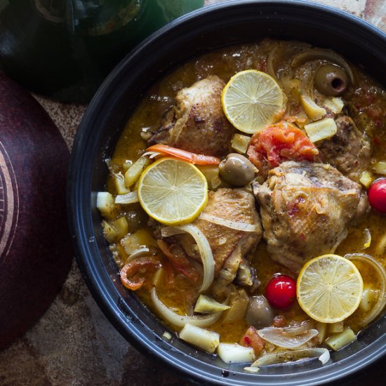 Moroccan Chicken Tagine