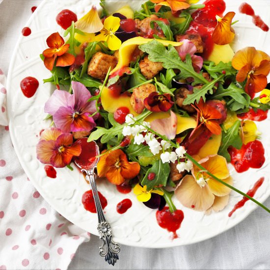 Mango Pork Salad