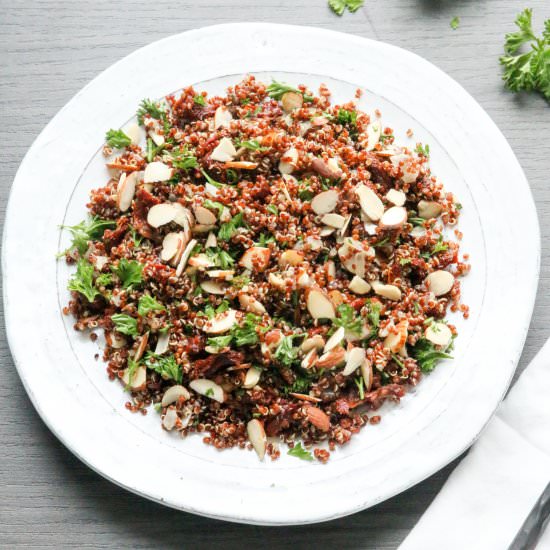 Sun-Dried Tomato Quinoa Salad