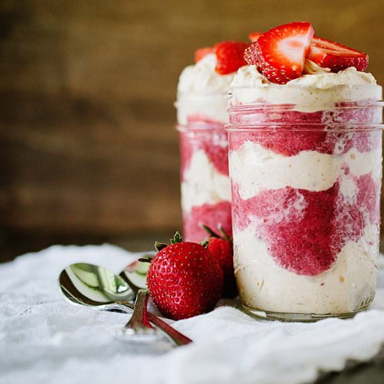 Peanut Butter and Jelly Parfait