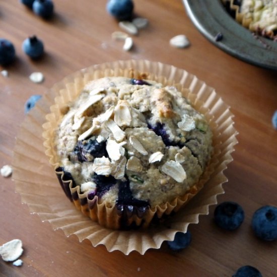 Blueberry Zucchini Muffins