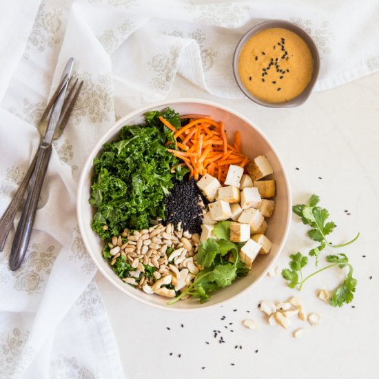 Baked Tofu Bowls