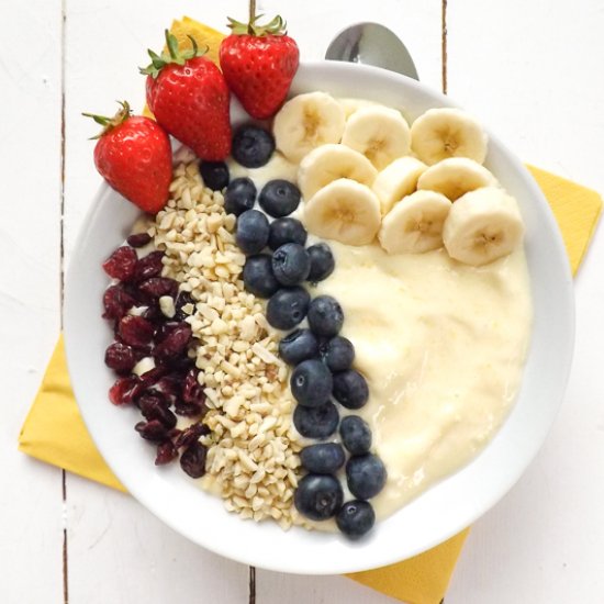 Mango Yogurt Smoothie Bowl