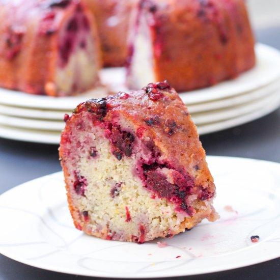 Blackberry Bramble Cake