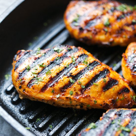 Simple Asian Grilled Chicken