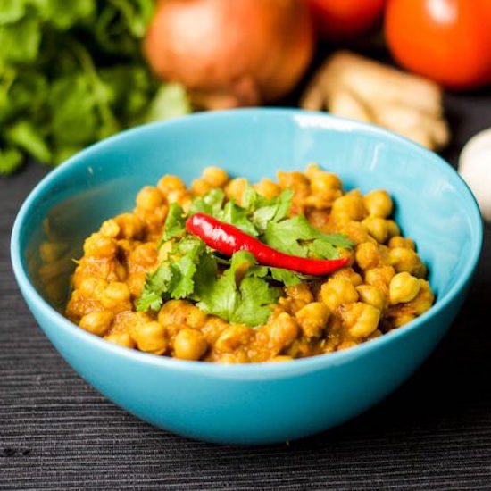 Spicy Indian Chickpeas