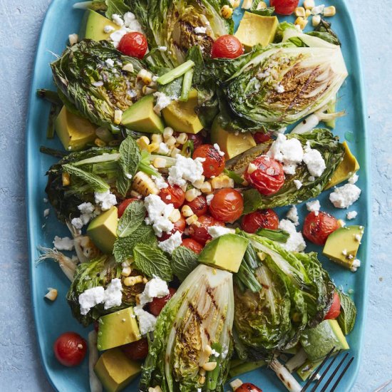 Grilled Summer Cobb Salad