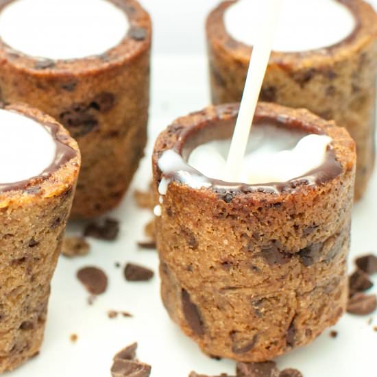 Milk and Cookie Shots