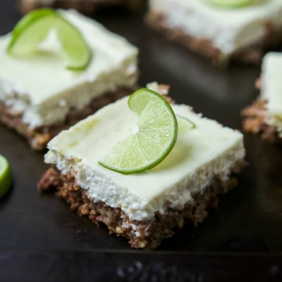 Key Lime Cheesecake Bars