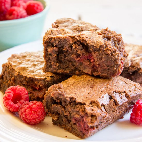 Raspberry Brownies