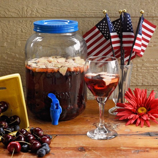 Red, White & Blue Sangria