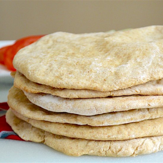 Whole Wheat Pita Bread