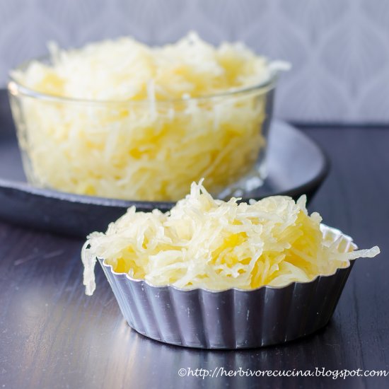 Lemon Pepper Spaghetti Squash