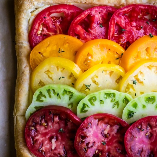 Heirloom Tomato Tart