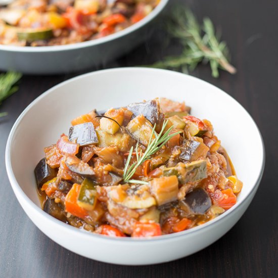 Vegan Herbed Ratatouille