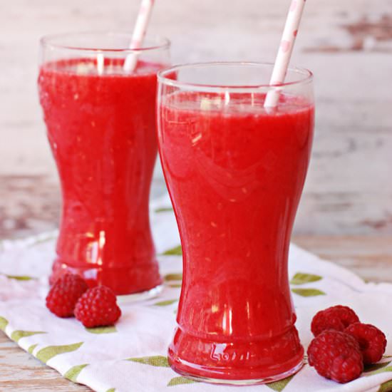 Raspberry Coconut Smoothie