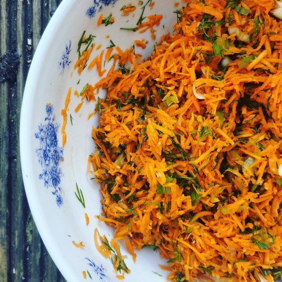 Pickled Carrots Salad