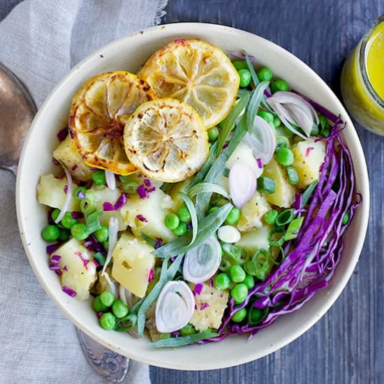 Tarragon Shallot Potato Salad