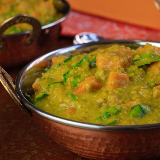 Red Lentil and Sweet Potato Curry