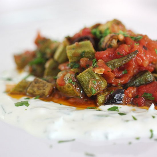 Smothered Okra with Tomato Sauce