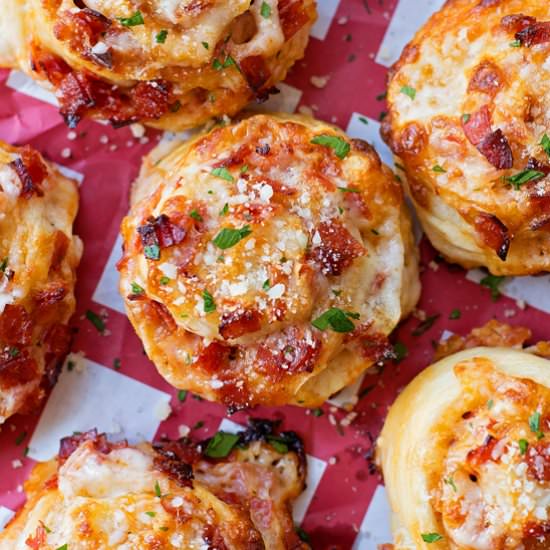 Pepperoni Pizza Pinwheels