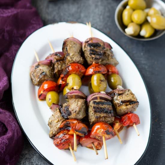 Souvlaki Beef Kabob