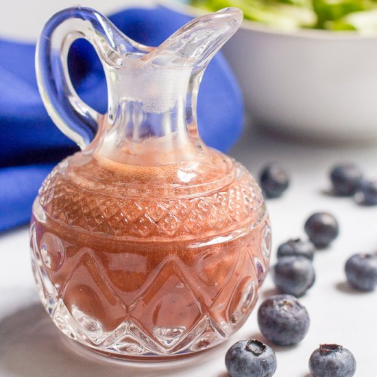 Balsamic blueberry vinaigrette