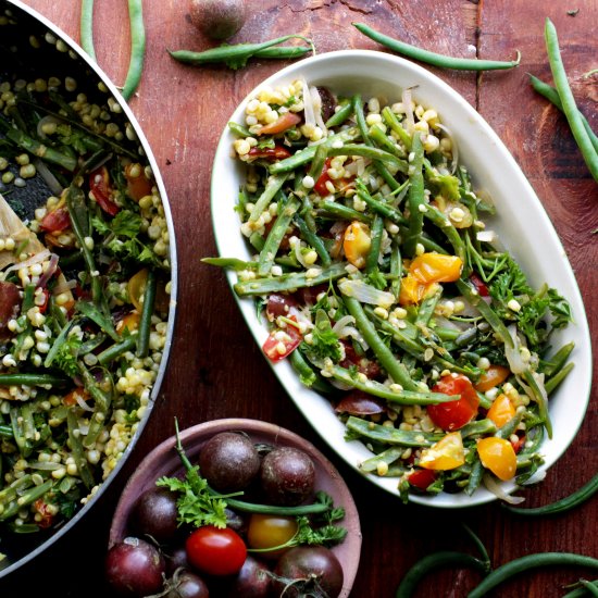 Sweet Corn and Green Bean Succotash