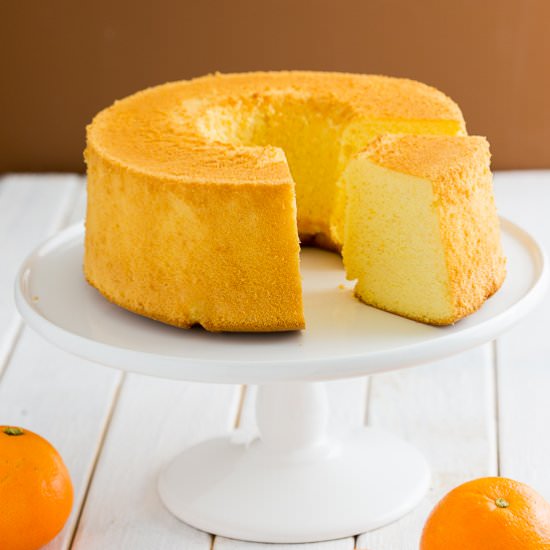 Orange Chiffon Cake