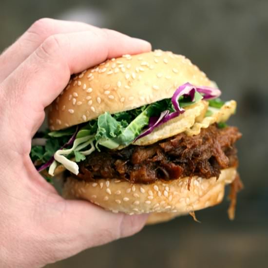 Slow Cooker Cherry Cola Pulled Pork