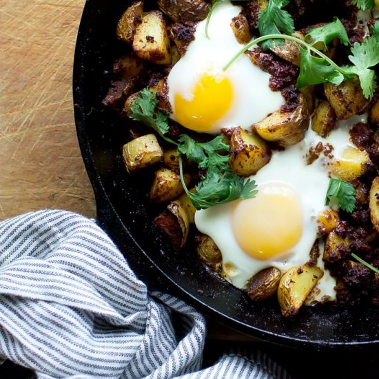 Potato Chorizo Hash