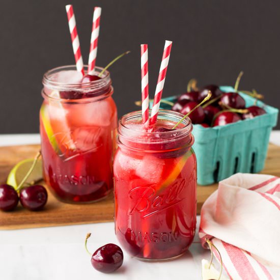 Sparkling Cherry Limeade