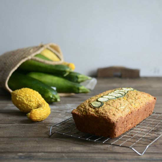 Whole Grain Zucchini Cornbread