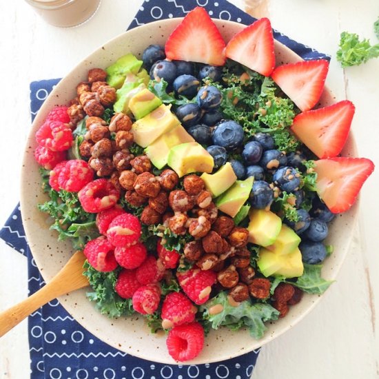 Kale Berry Salad