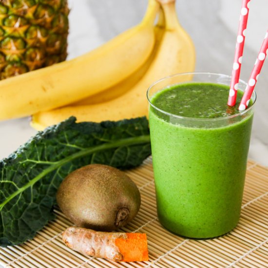 Pineapple Kale Smoothie